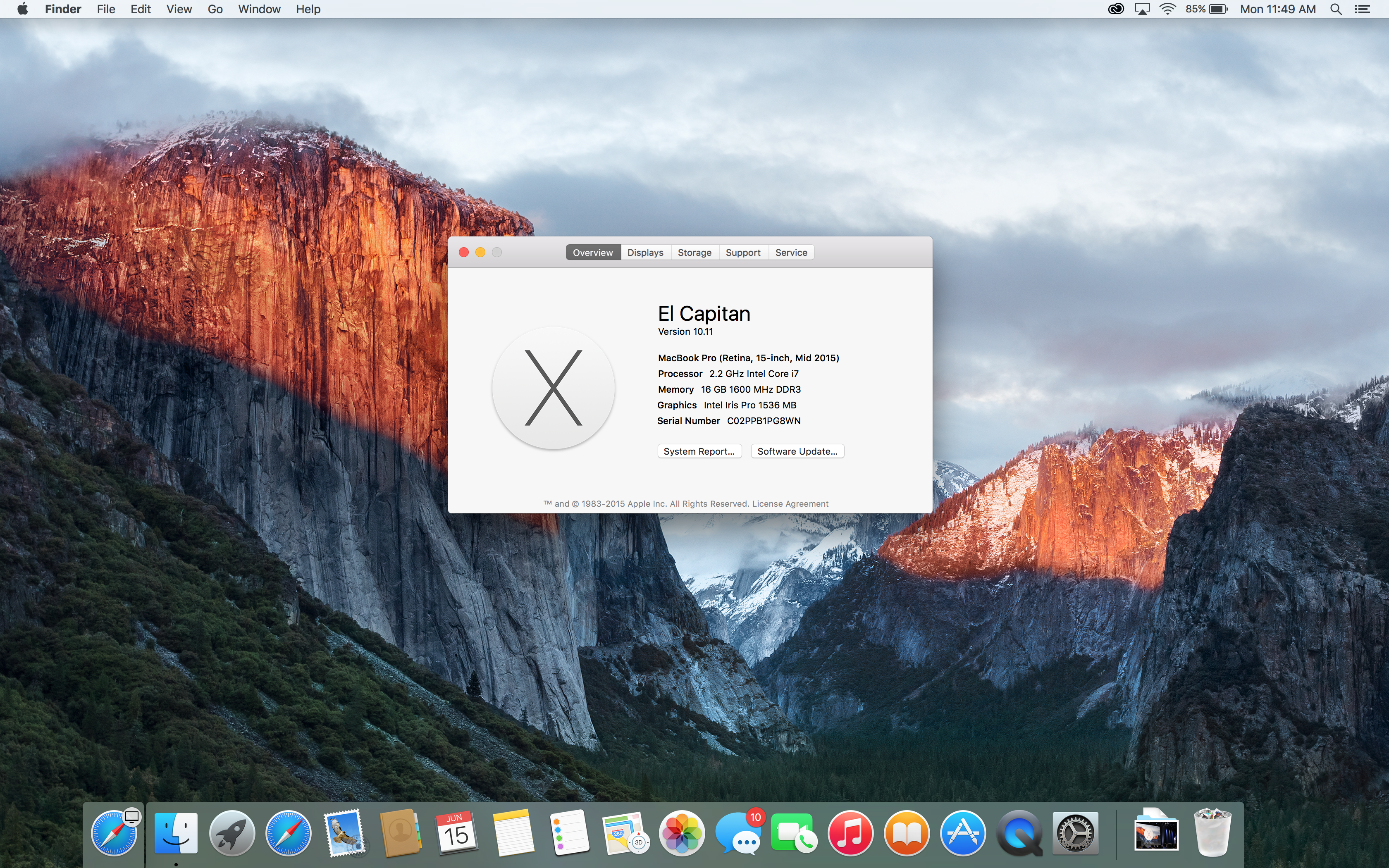 Mac Os X Updates For 10.11.6